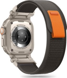 Tech-Protect Pasek Tech-Protect Nylon Delta Apple Watch 4/5/6/7/8/9/SE/Ultra 42/44/45/49mm black/orange 1