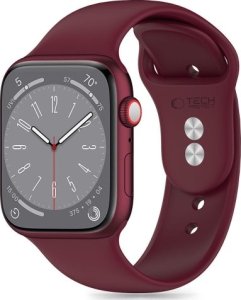 Tech-Protect Pasek Tech-Protect Silicone Apple Watch 4/5/6/7/8/9/SE / Ultra 1/2 42/44/45/49mm Mulberry 1