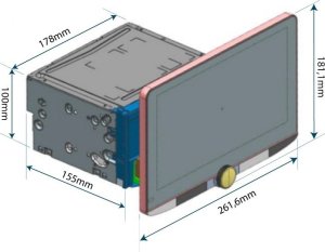Radioodtwarzacz Kenwood Kenwood DNR992RVS USB/BT/Navi/Camper/LKW 10,1''HD Display 3
