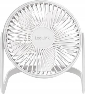 Wentylator USB LogiLink USB wentylator biurkowy 6'' biały 2