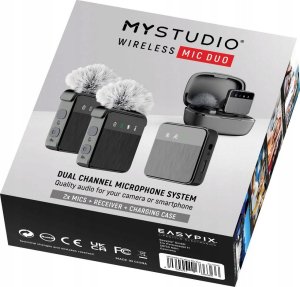 Mikrofon EasyPix MyStudio Wireless Mic Duo 4