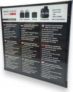 Mikrofon EasyPix MyStudio Wireless Mic Duo 6