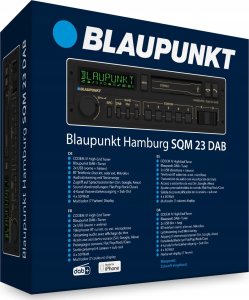 Radio samochodowe Blaupunkt BLAUPUNKT Hamburg SQM 23 DAB 5