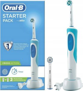 Szczoteczka Braun Oral-B Vitality CrossAction Starter Pack Zahnbürste 1