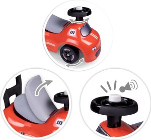 Smoby *****SMOBY jeździk czerwony 720541WEB 4