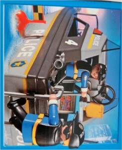 Playmobil *****PLAYMOBIL Łódź policyjna z silnikiem 71394 4