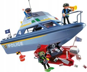 Playmobil *****PLAYMOBIL Łódź policyjna z silnikiem 71394 7