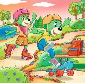 Trefl Puzzle 3w1 Poznaj Trefliki - łącznie 106 elementów (34872) 3