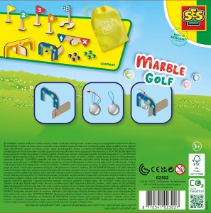SES Creative SES Gra MarbleGolf drewniany minigolf 02302 23027 3
