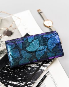 Peterson Duży portfel damski w motyle ze skóry naturalnej  Peterson NoSize 3