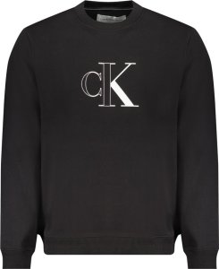 Calvin Klein CALVIN KLEIN MĘSKA BLUZA BEZ ZAMKU, CZARNA M 1