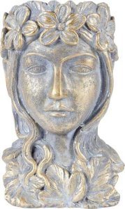 Vilde Osłonka na doniczkę złota głowa 32 cm 3