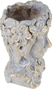 Vilde Osłonka na doniczkę złota głowa 32 cm 4