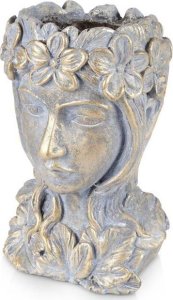 Vilde Osłonka na doniczkę złota głowa 32 cm 6