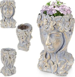 Vilde Osłonka na doniczkę złota głowa 32 cm 7