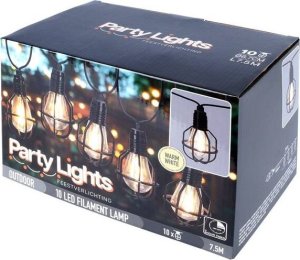 Lampki choinkowe Vilde Girlanda ogrodowa LED 10 szt. 7,5 m 7