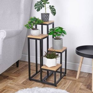 Vilde Kwietnik metalowy 4-poziomowy 69 cm 2