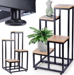 Vilde Kwietnik metalowy 4-poziomowy 69 cm 8