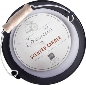 Vilde Świeca przeciw komarom Citronella 16x18 cm 6