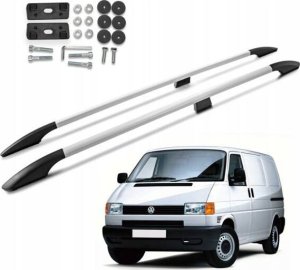 Omtec Relingi dachowe bagażnik do VW VOLKSWAGEN T4 1990-2003 | srebrne 1