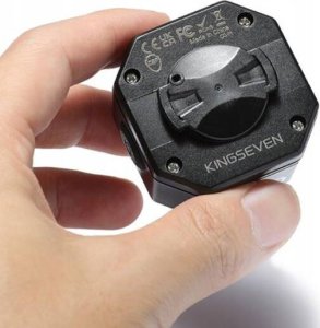 Kingseven Alarm rowerowy antykradzieżowy lampka tył tylna rowerowa dzwonek pilot K7 7