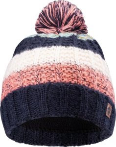 hitec Damska czapka zimowa Hi-tec Lady Hana czarno-koralowa 2