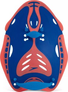 Speedo Wiosełka pływackie Speedo BIOFUSE POWER PADDLE AU blue flame/fluro tangerine/pool blue rozmiar L 2
