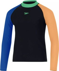 Speedo Dziecięcy strój kąpielowy COLBL LS SP TOP 4