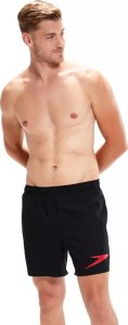Speedo Męskie szorty Speedo SPORT SOLID 16" WSHT AM black/fed red rozmiar S 2