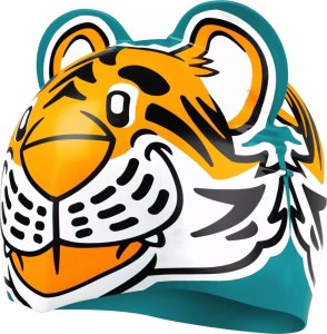 Speedo Dziecięcy czepek pływacki silikonowy Speedo Printed Character Cap IU Aanadi 2