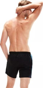 Speedo Męskie szorty Speedo HYPERBOOM SPL 16" WSHT AM black/beach blue/true navy rozmiar S 5