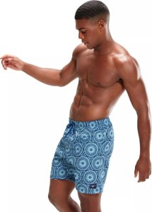 Speedo Męskie szorty Speedo Print Leis 18" Wsht blue tack/ammonite rozmiar S 3