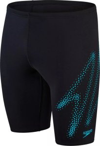 Speedo Męskie kąpielówki Speedo HYPERBOOM PLMT JAM AM black/bolt rozmiar 28 1