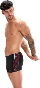 Speedo Męskie kąpielówki Speedo Tech Pnl Asht Am black/fed red/white rozmiar 32 3