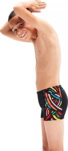 Speedo Dziecięce kąpielówki Speedo DIGI ALOV PANL ASHT JM black/volcanic orange/fluo green/bright yellow/lapis rozmiar 13-14 3