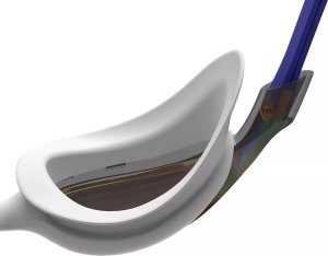 Speedo Okularki pływackie lustrzanki Speedo VUE Mirror Gog AU 4