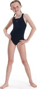 Speedo Dziecięcy strój kąpielowy Speedo Dziecięcy Strój Kąpielowy Eco End  Medalist Jf  Granatowy true navy rozmiar 9-10 1