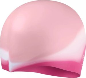 Speedo Dziecięcy czepek silikonowy Speedo MULTI COLOUR SILC CAP JU oyster/white/blush 2
