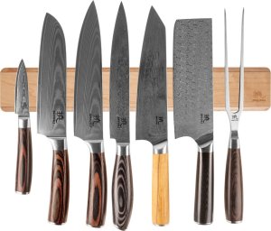 Shiori Shiori  Hangu Suru listwa magnetyczna na noże z drewna klonowego 5