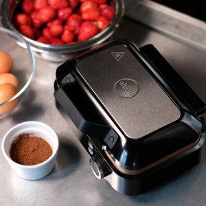 Eldom GOFROWNICA ELDOM SOLIDNA DWA DUŻE GOFRY SUPER MOC 2000W CERAMICZNA POWŁOKA 8