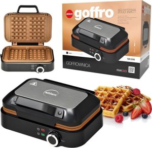 Eldom GOFROWNICA ELDOM SOLIDNA DWA DUŻE GOFRY SUPER MOC 2000W CERAMICZNA POWŁOKA 10