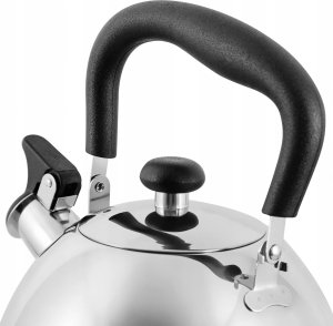 Promis CZAJNIK 2L z Gwizdkiem INDUKCJA Gaz PROMIS TMC30 STALOWY WYSOKI POŁYSK 2