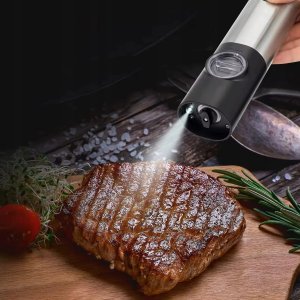Młynek do przypraw Promis Elektryczny młynek do pieprzu soli przypraw Promis MP36 akumulatorowy ładowanie USB 2