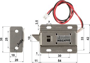 Dantom Zaczep elektromagnetyczny szafkowy (DT-03) 5