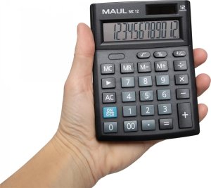 Kalkulator Maul Kalkulator biurkowy COMPACT MC12 12-pozycyjny czarny 72658/90 ML MAUL 4