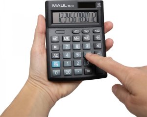 Kalkulator Maul Kalkulator biurkowy COMPACT MC12 12-pozycyjny czarny 72658/90 ML MAUL 5