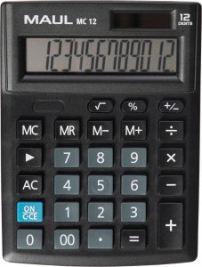 Kalkulator Maul Kalkulator biurkowy COMPACT MC12 12-pozycyjny czarny 72658/90 ML MAUL 6