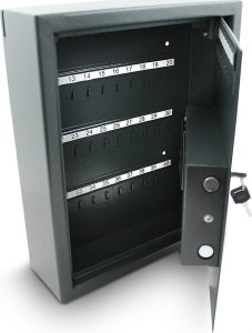 Bituxx SEJF NA KLUCZE Z ZAMKIEM ELEKTRONICZNYM GRAFITOWY 12