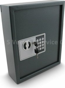 Bituxx SEJF NA KLUCZE Z ZAMKIEM ELEKTRONICZNYM GRAFITOWY 7