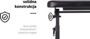 Activeshop Podłokietnik do tatuażu Pro Ink 718 czarny 10